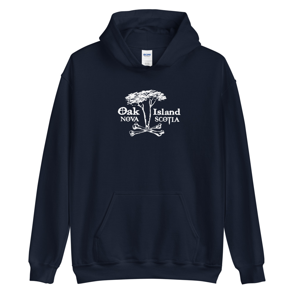 Oak Island NS Trees and Bones Women's Hoodie - Image 2