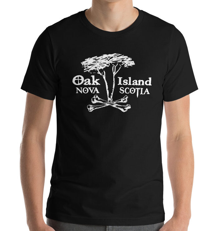Oak Island NS Trees and Bones Men's T-Shirt