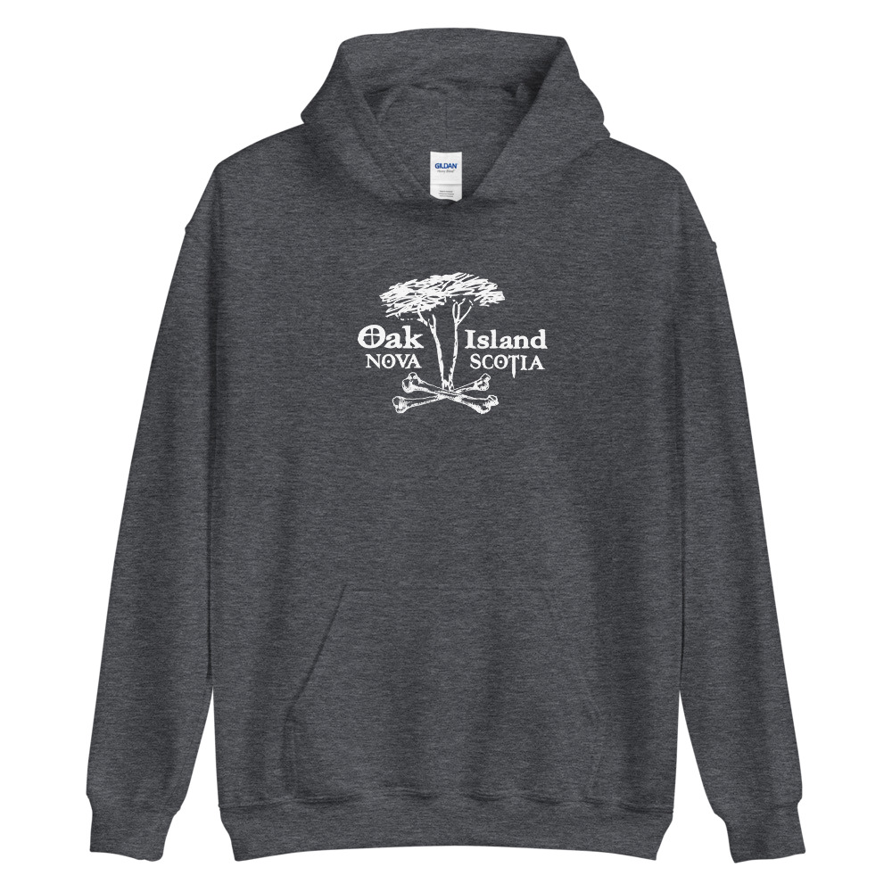 Oak Island NS Trees and Bones Men's Hoodie - Image 3