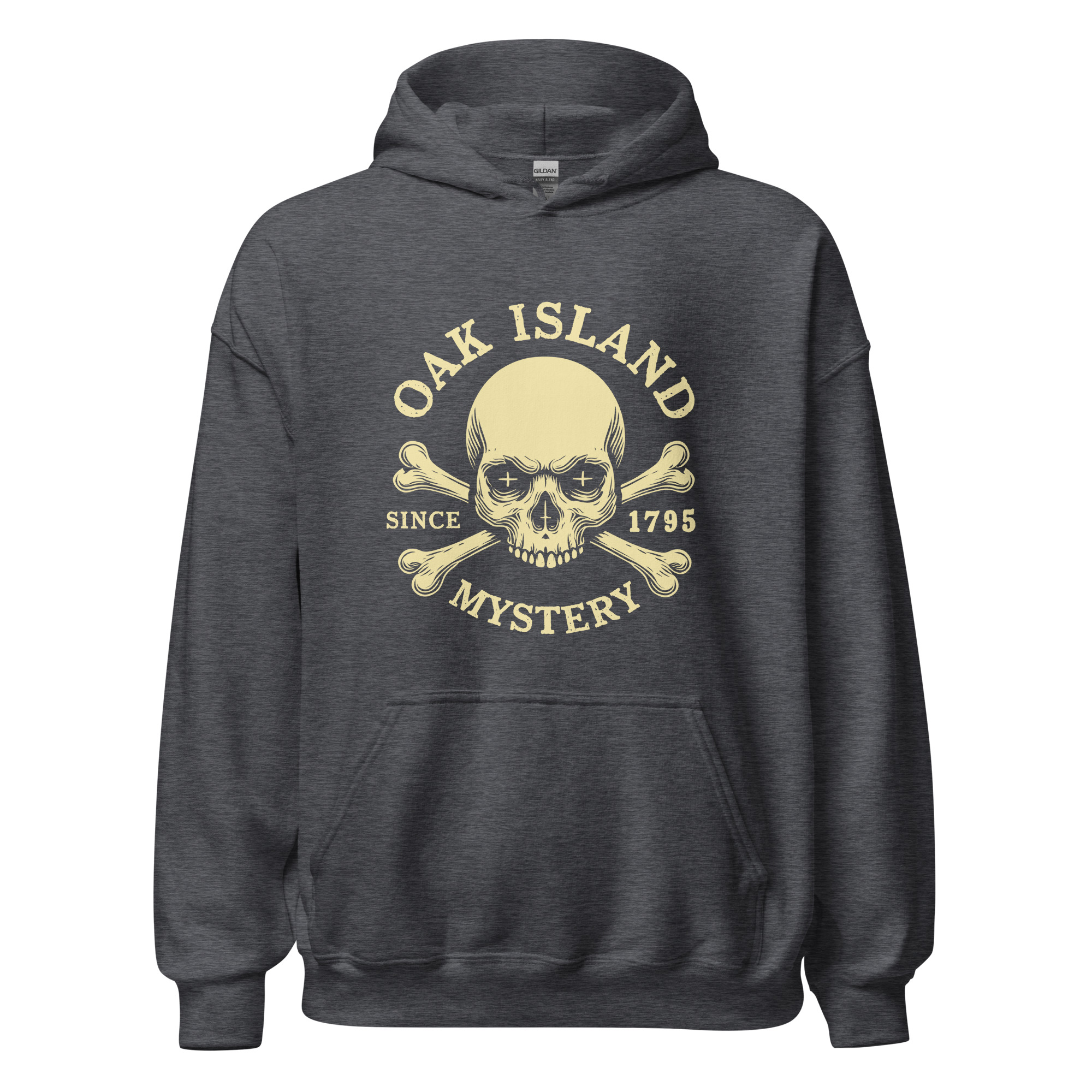 Oak Island Mystery Since 1795 Men's Hoodie - Image 4