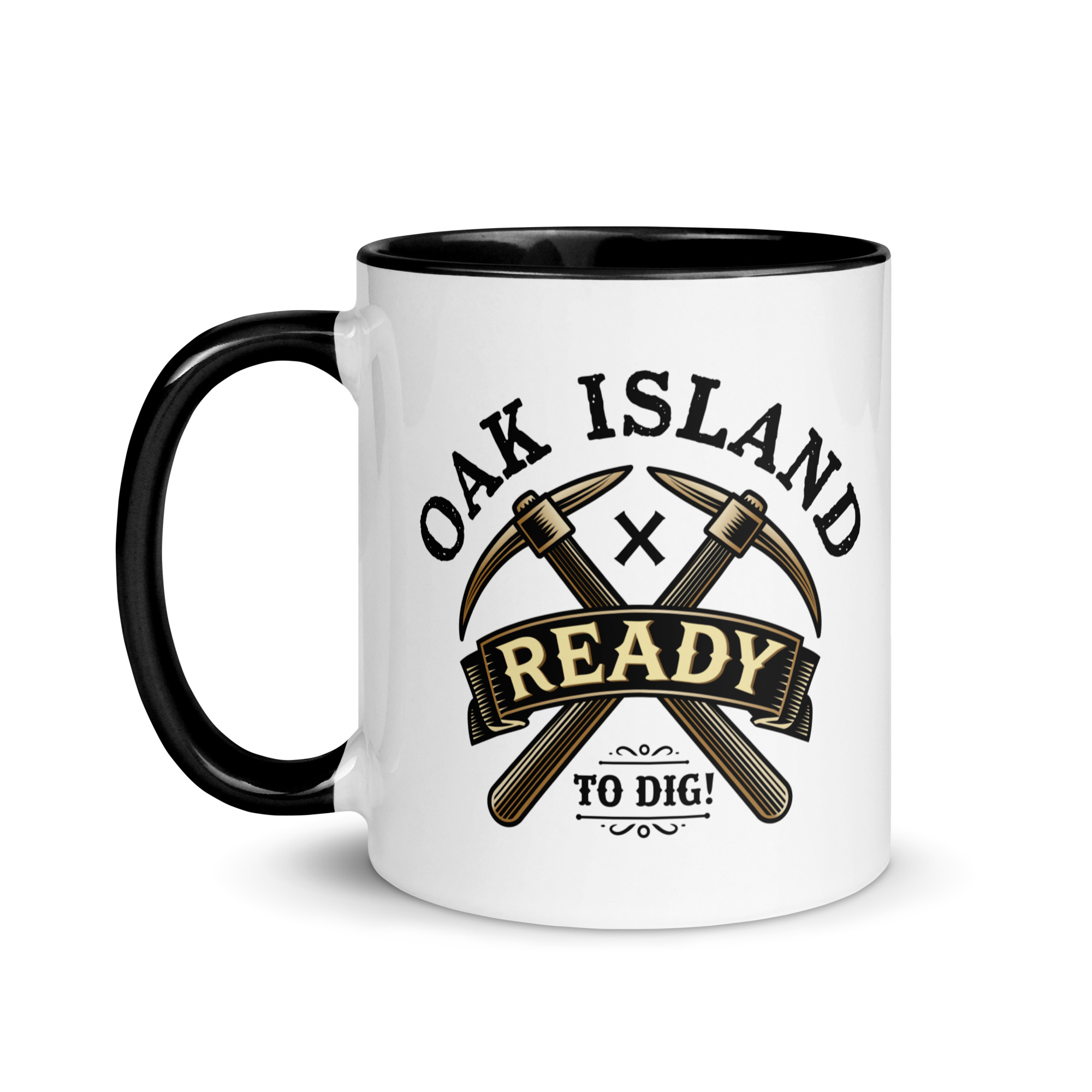 "Ready to Dig" Oak Island Mystery Mug - Image 2