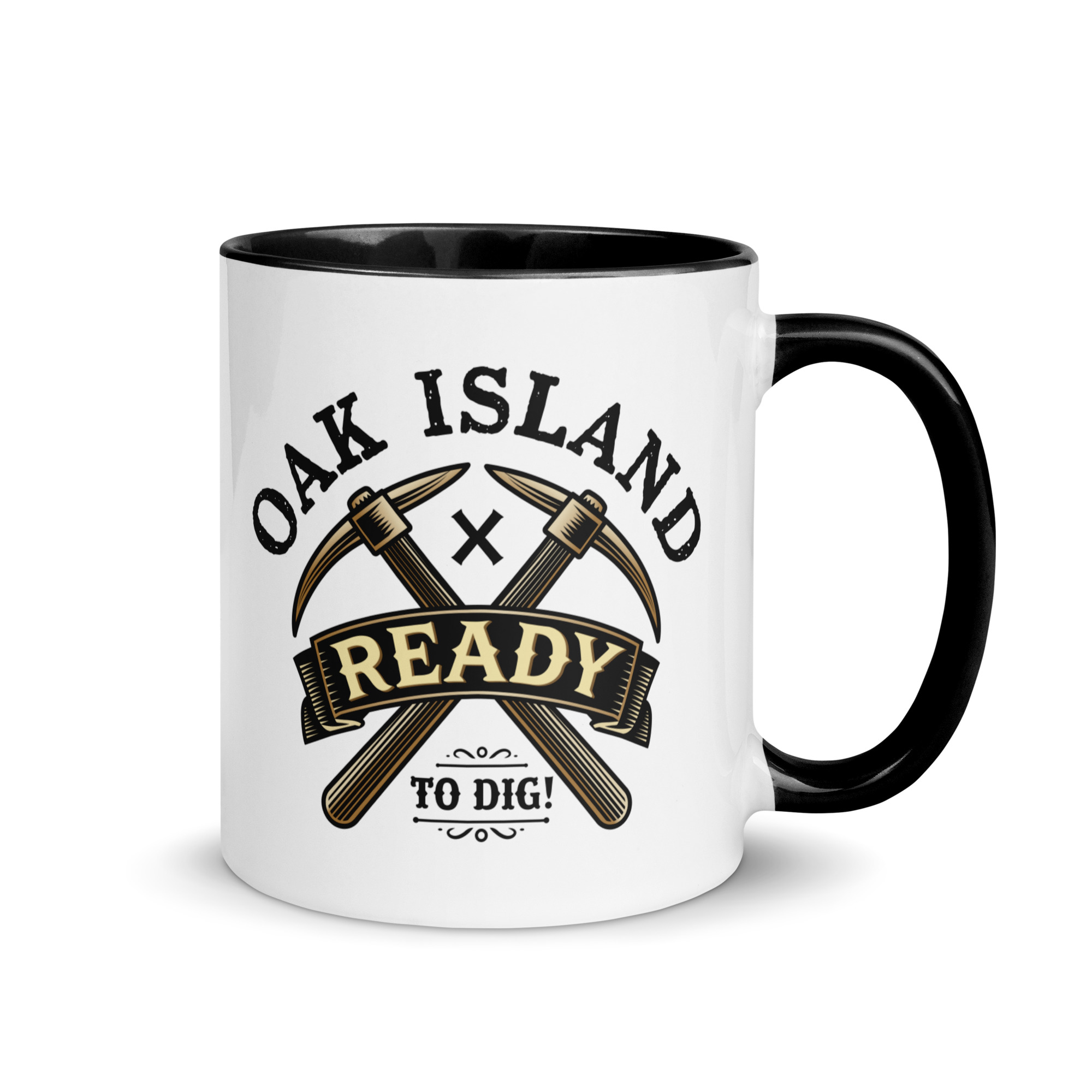 "Ready to Dig" Oak Island Mystery Mug
